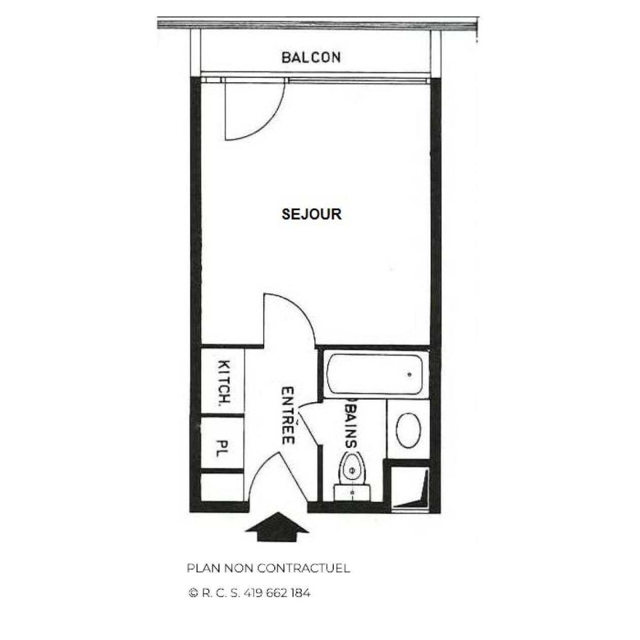 Residence Chaviere - Studio Pour 4 Personnes Avec Balcon Expose Sud Mae-5494 Saint-Martin-de-Belleville Bagian luar foto